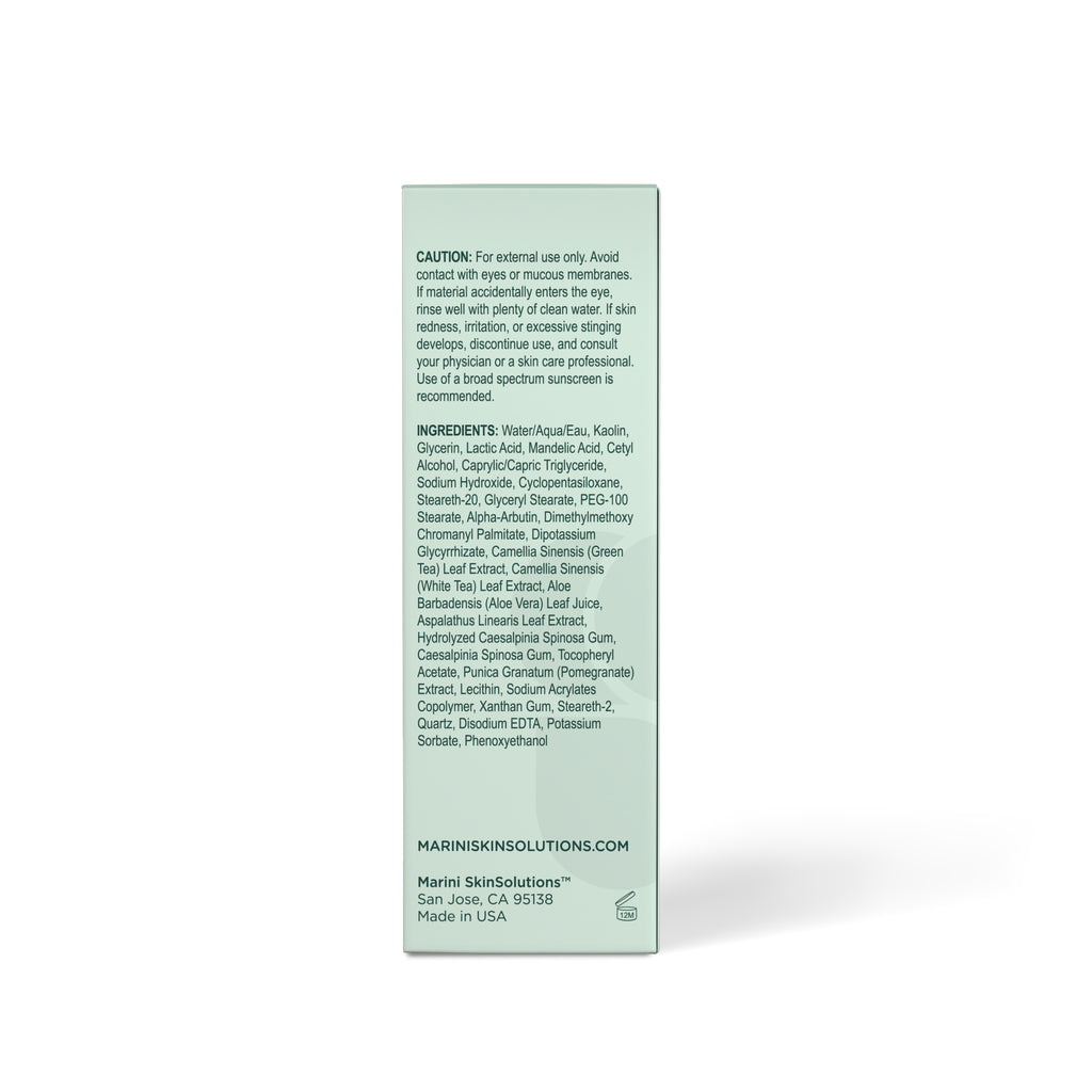 Marini Luminate Face Mask