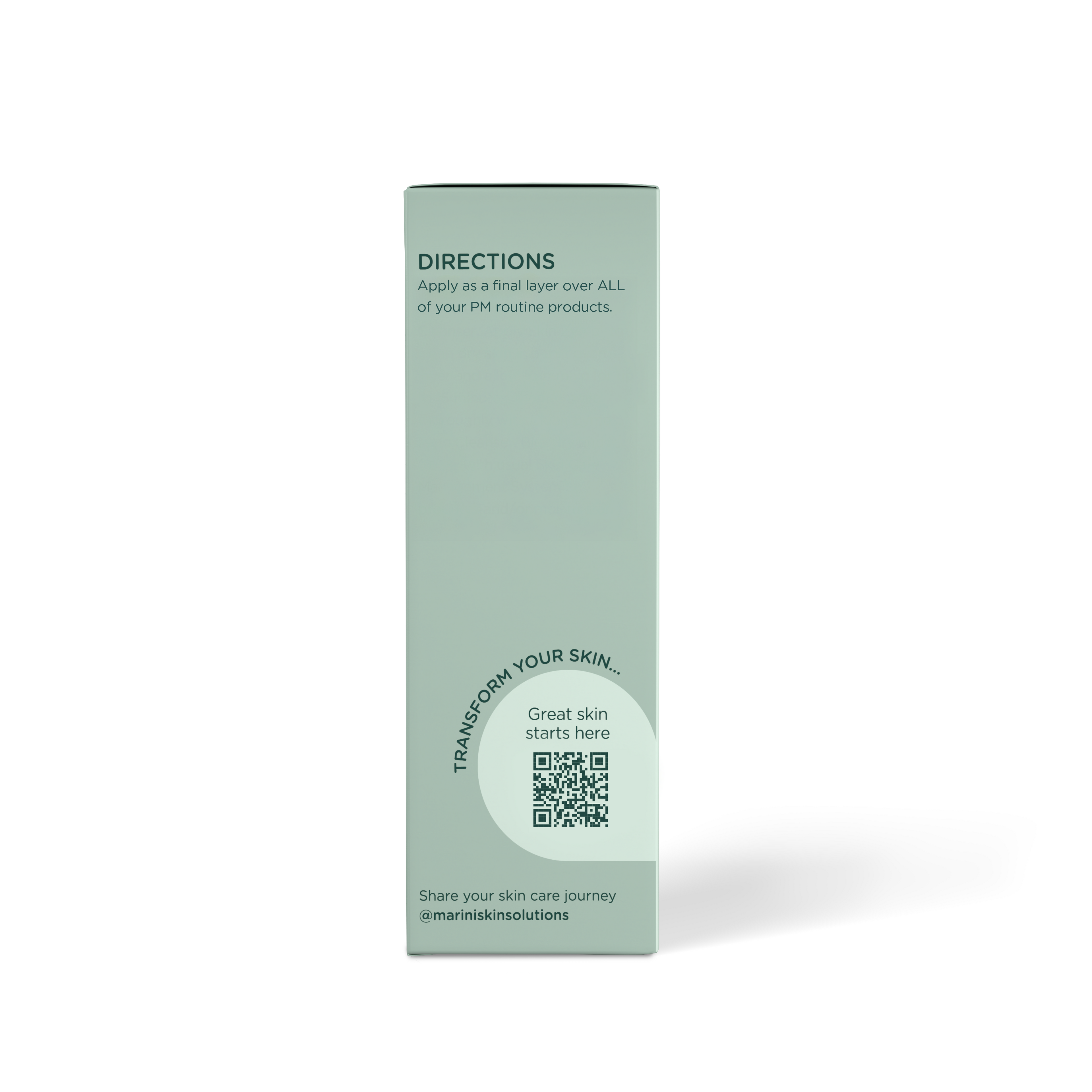 Marini Night ZYME - Overnight Glass Skin Resurfacing Complex - Face Mask with Proteolytic Papaya Enzymes & Peptides - All Skin Types - Cruelty Free - Made in the USA